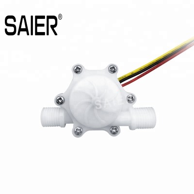 Spile small and accurate plastic water flow sensor water level controller