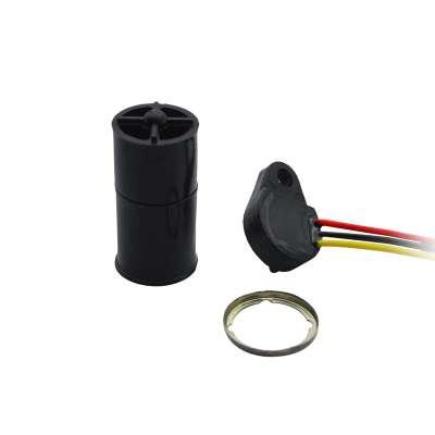 OD 15mm Water Turbine Vortex Build-in Tube Pom Housing High or Low Temperature for Water Flow Switch Sensor Draft Tube